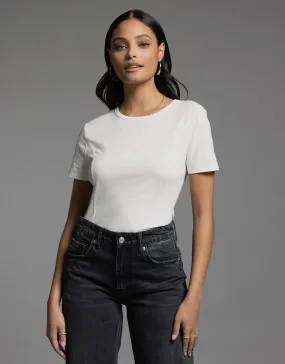 A Perfectly Tailored White Tee