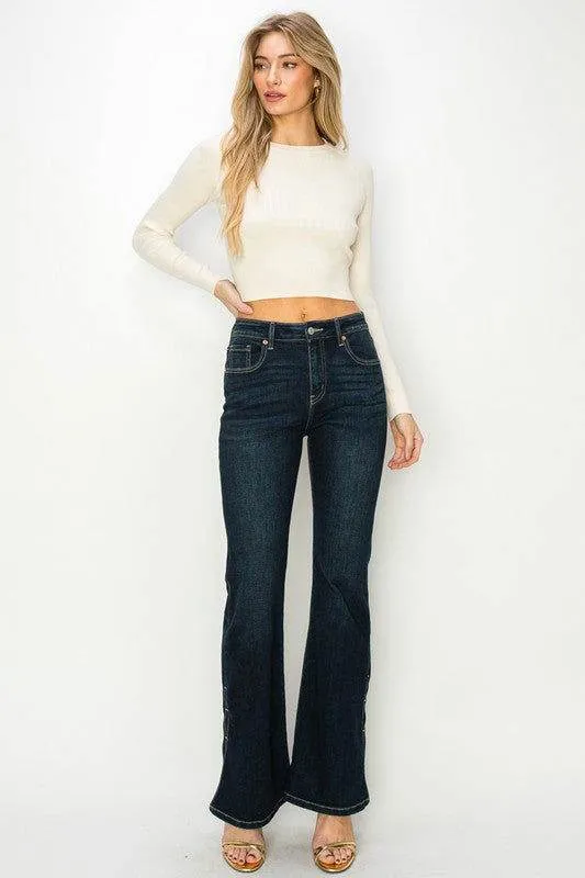 Artemis Vintage High Rise Flare Jeans
