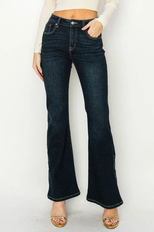 Artemis Vintage High Rise Flare Jeans
