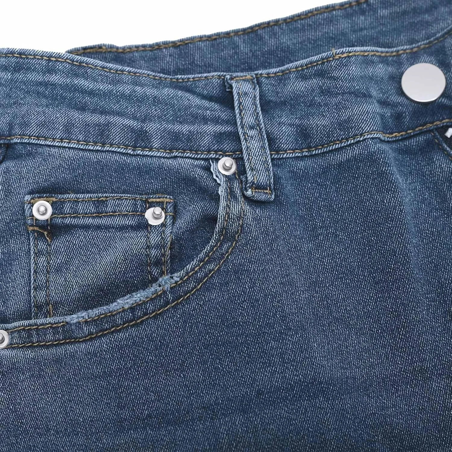 Bell Bottom Jeans Women High Waist Flare Jeans Casual Stretch Denim Pants Trendy Wide Leg Jeans Bootcut Denim Trouser