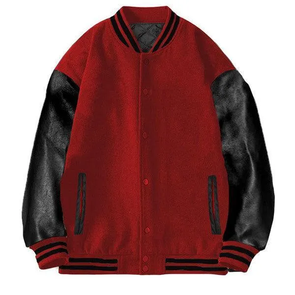 Blank Men's Letterman Varsity Jacket