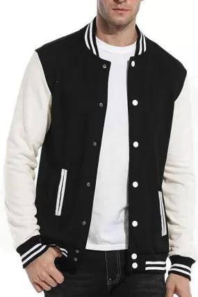 Blank Men's Letterman Varsity Jacket