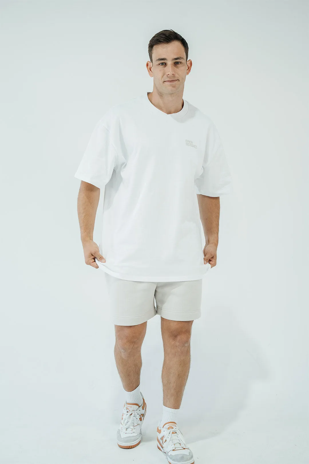 BOLD TEE IN WHITE