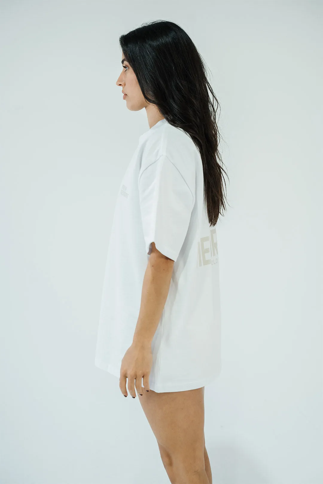 BOLD TEE IN WHITE