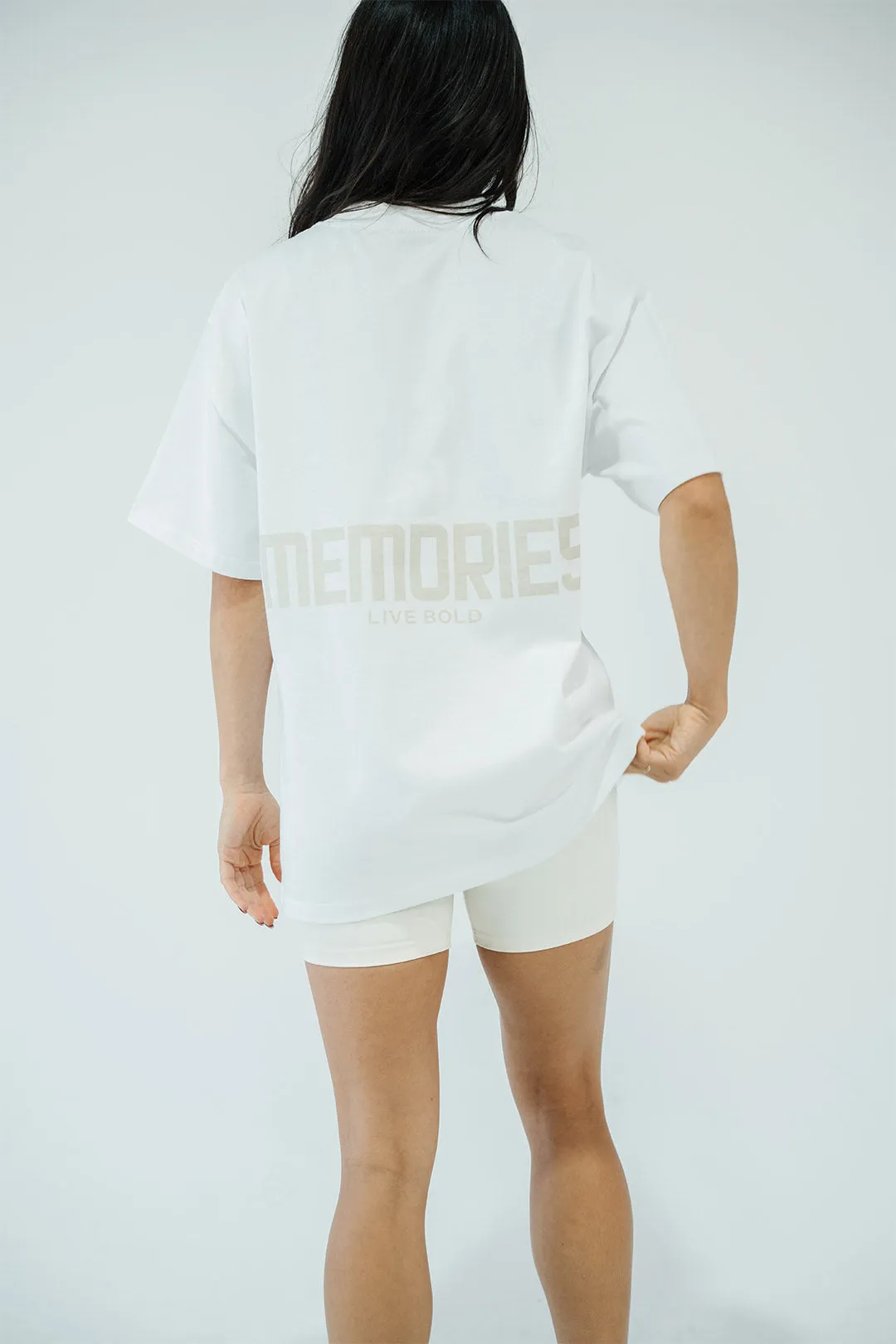 BOLD TEE IN WHITE