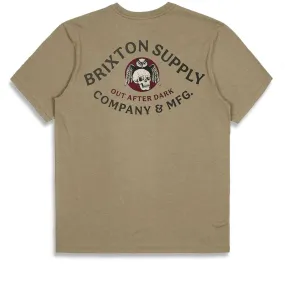 Brixton Potion Tailored T-Shirt - Oatmeal