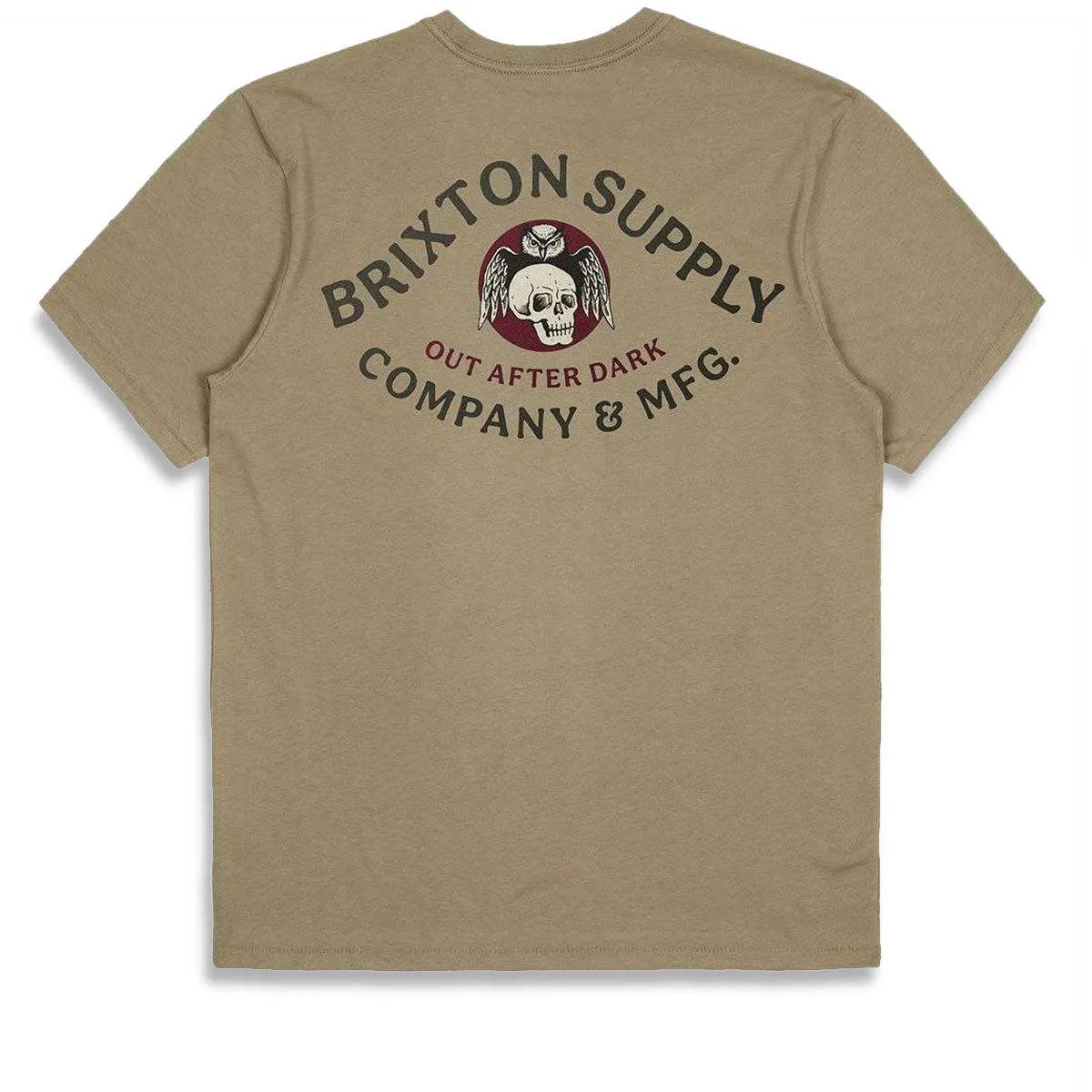 Brixton Potion Tailored T-Shirt - Oatmeal