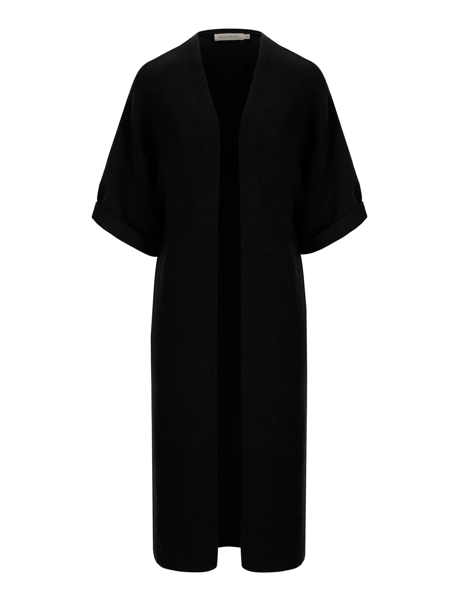 Cashmere cardigan "Kaftan" - black