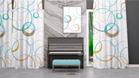 Circular Patterned Curtain