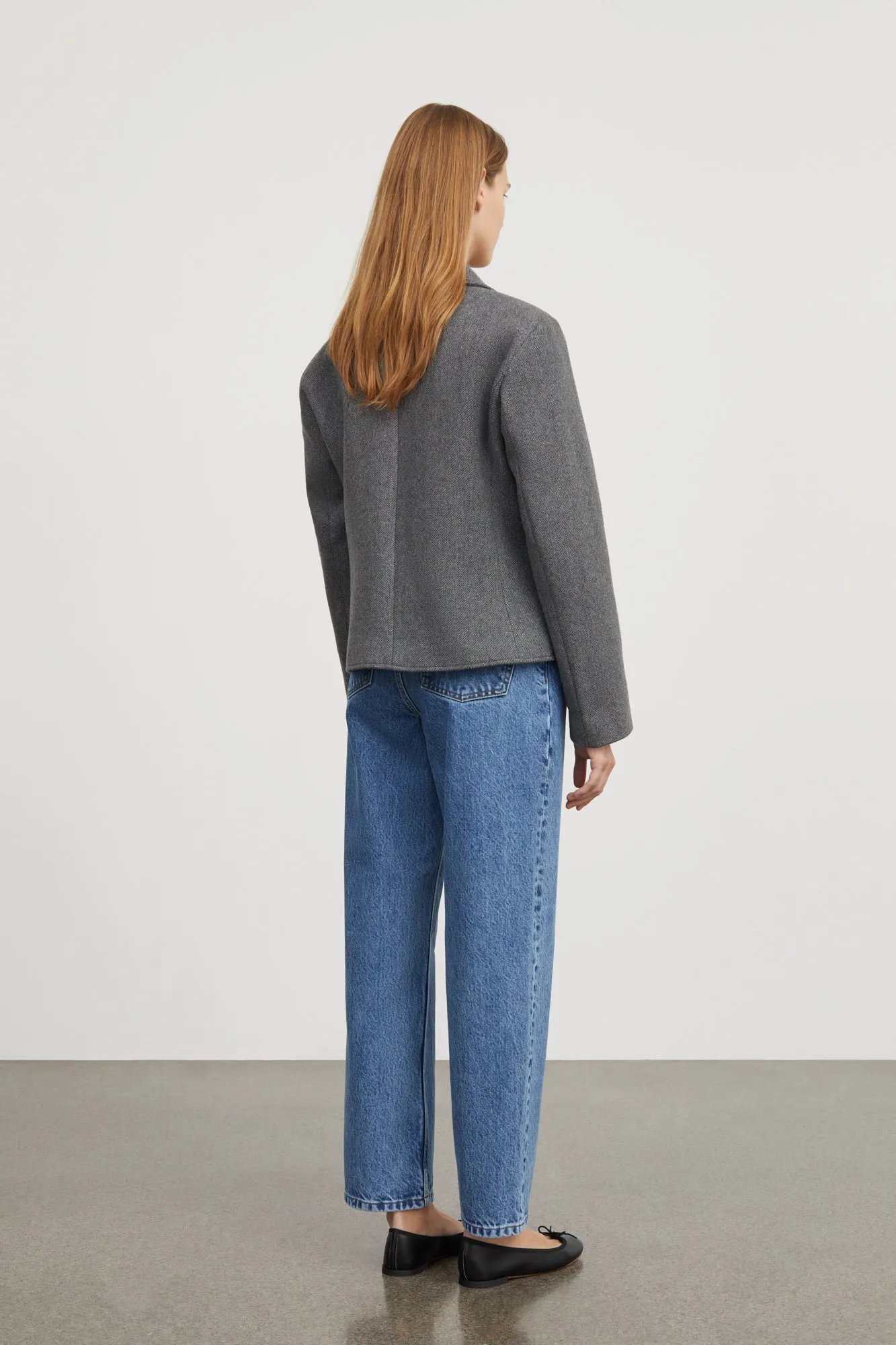Claire blazer - Grey structure