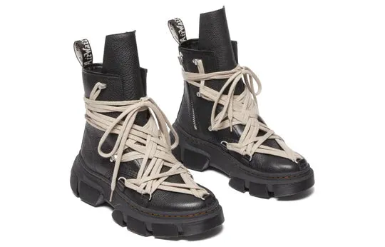 Dr. Martens 1460 DMXL Mega Lace Boot Rick Owens Black