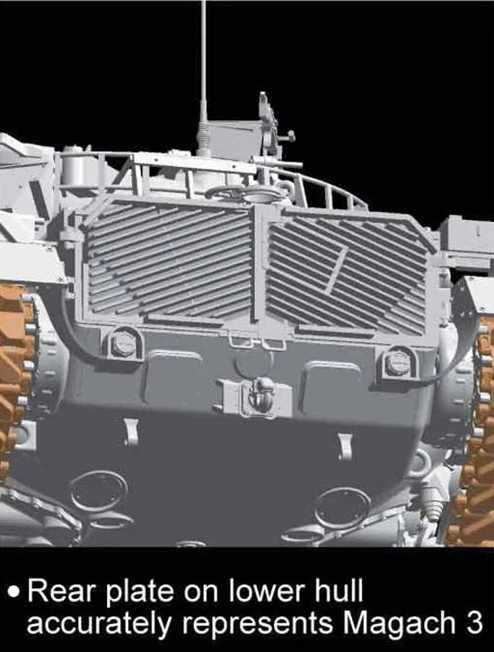 Dragon Military Models 1/35 IDF Magach 3 w/ERA Kit