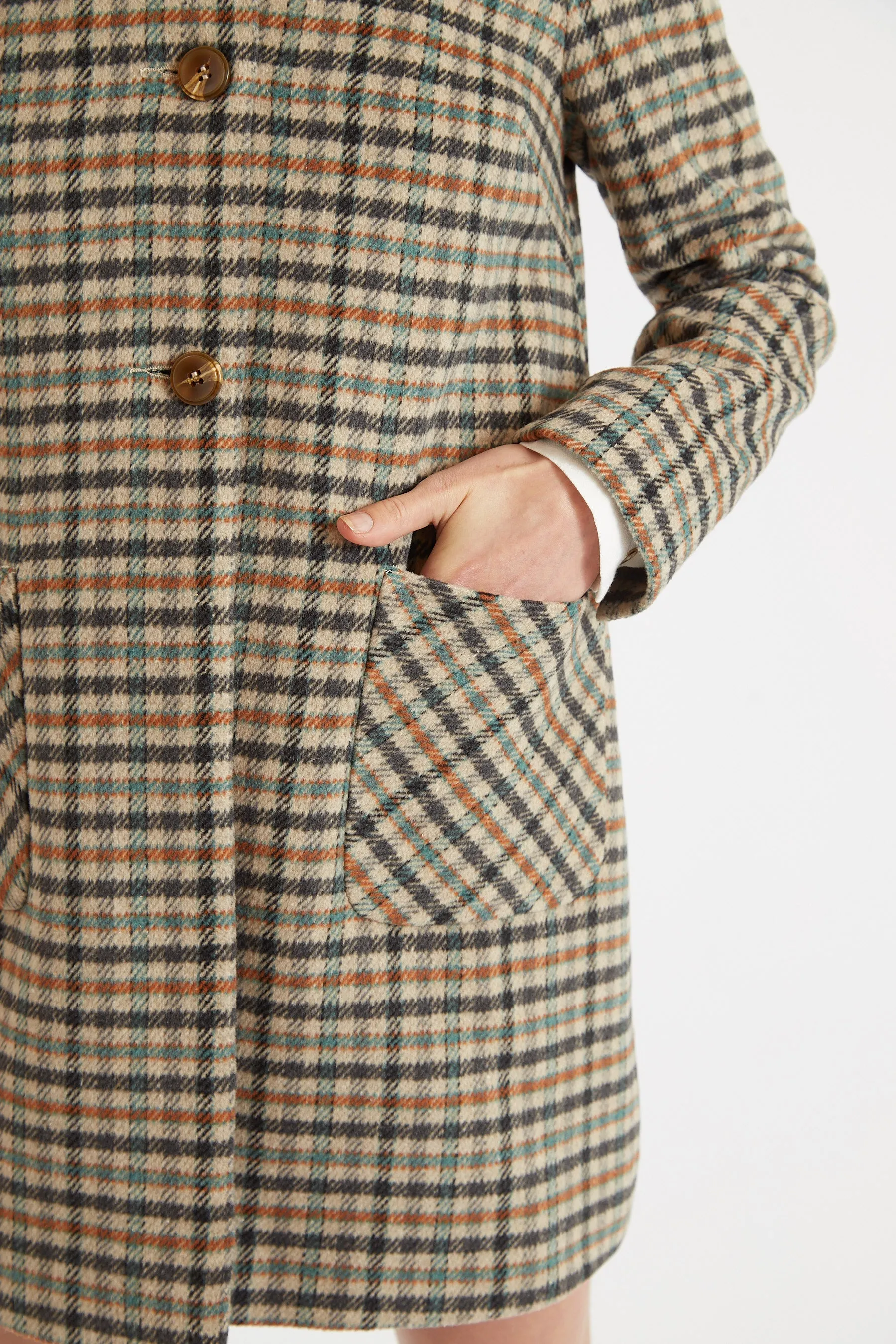 Dryden Wexford Check  Coat