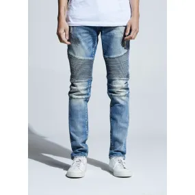 Embellish Blue Jennings Biker Denim Jeans (EMBSU219-124)