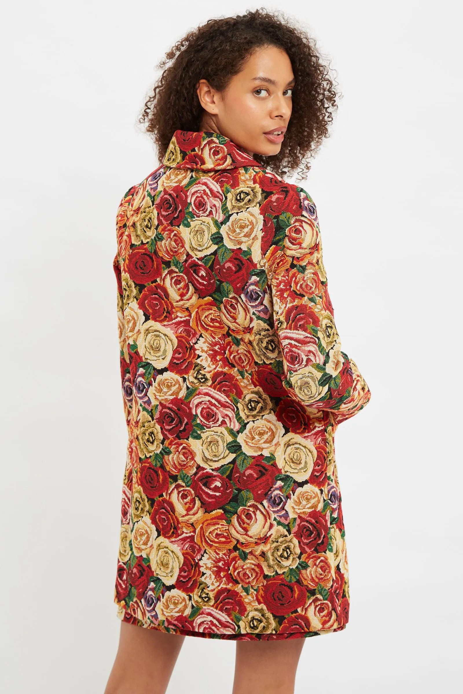 Louche Dryden Roses Tapestry Coat