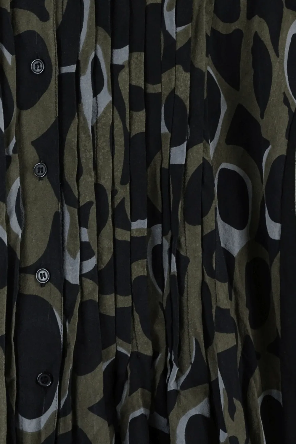 Mela Purdie Black Patterned Short Dress Small