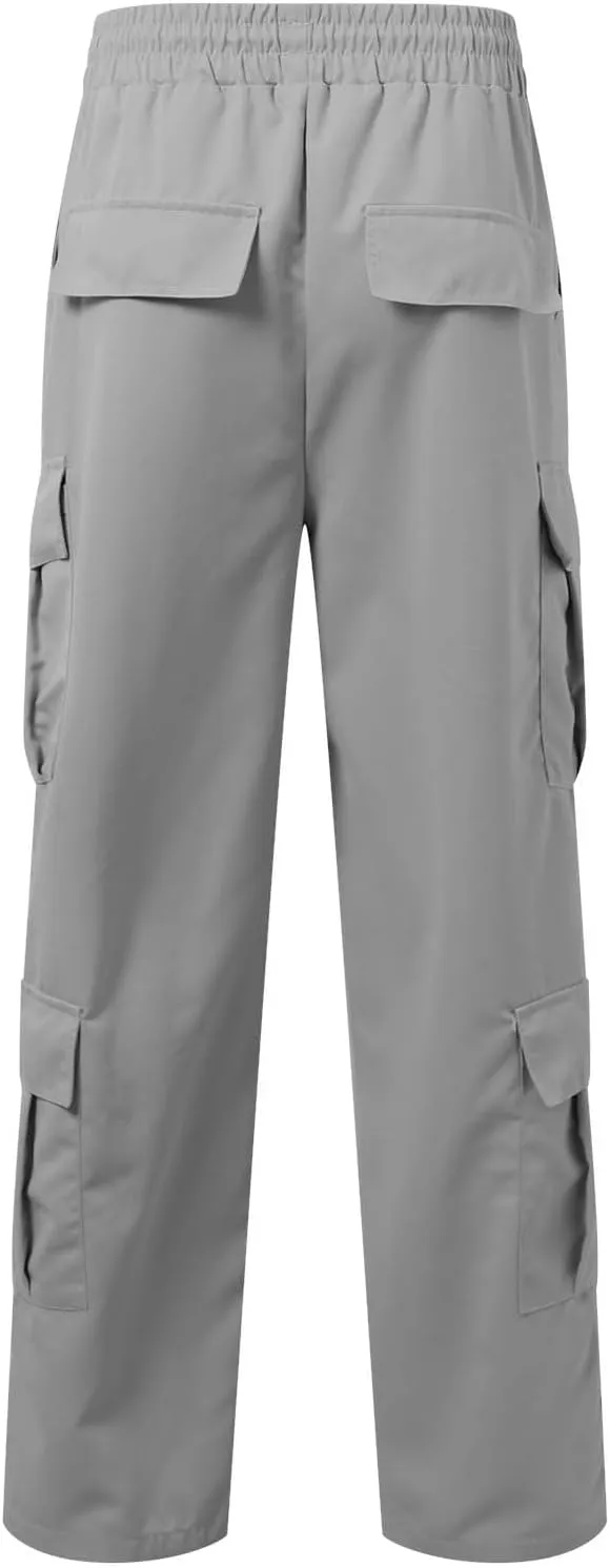 Men's Military Cargo Tactical Pants Lightweight Cotton Stretchy Trousers Outdoor Work Combat Outdoor Hiking Pants