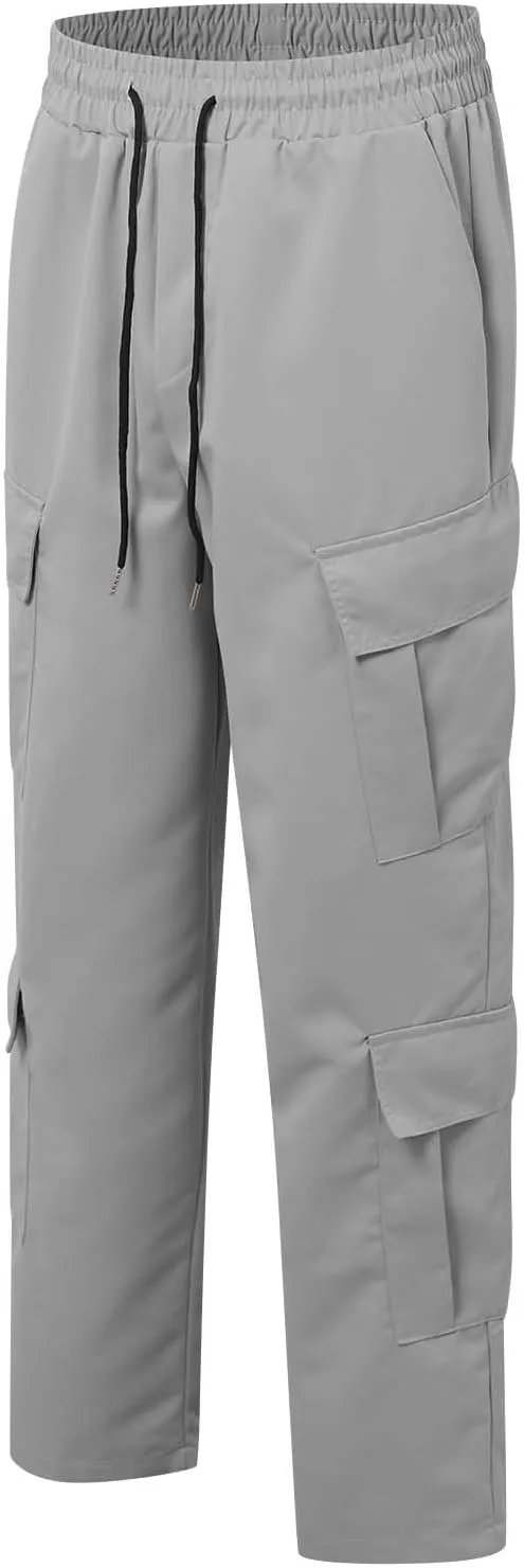 Men's Military Cargo Tactical Pants Lightweight Cotton Stretchy Trousers Outdoor Work Combat Outdoor Hiking Pants