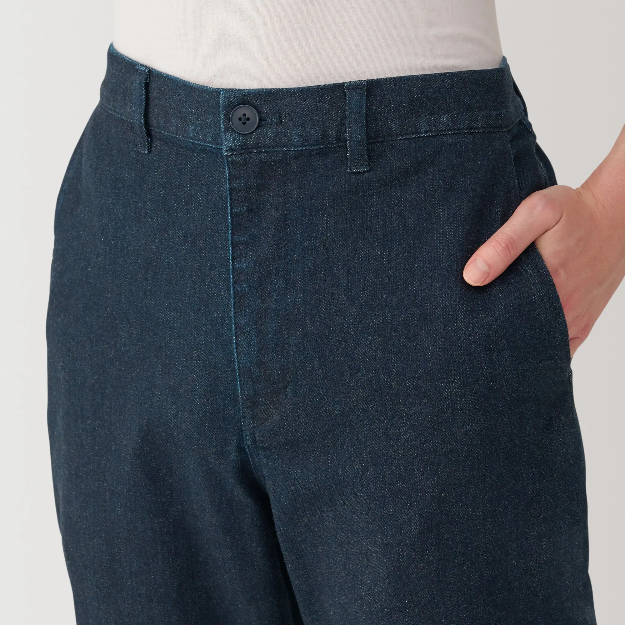 Men's Super Stretchy Denim Jogger Sweatpants