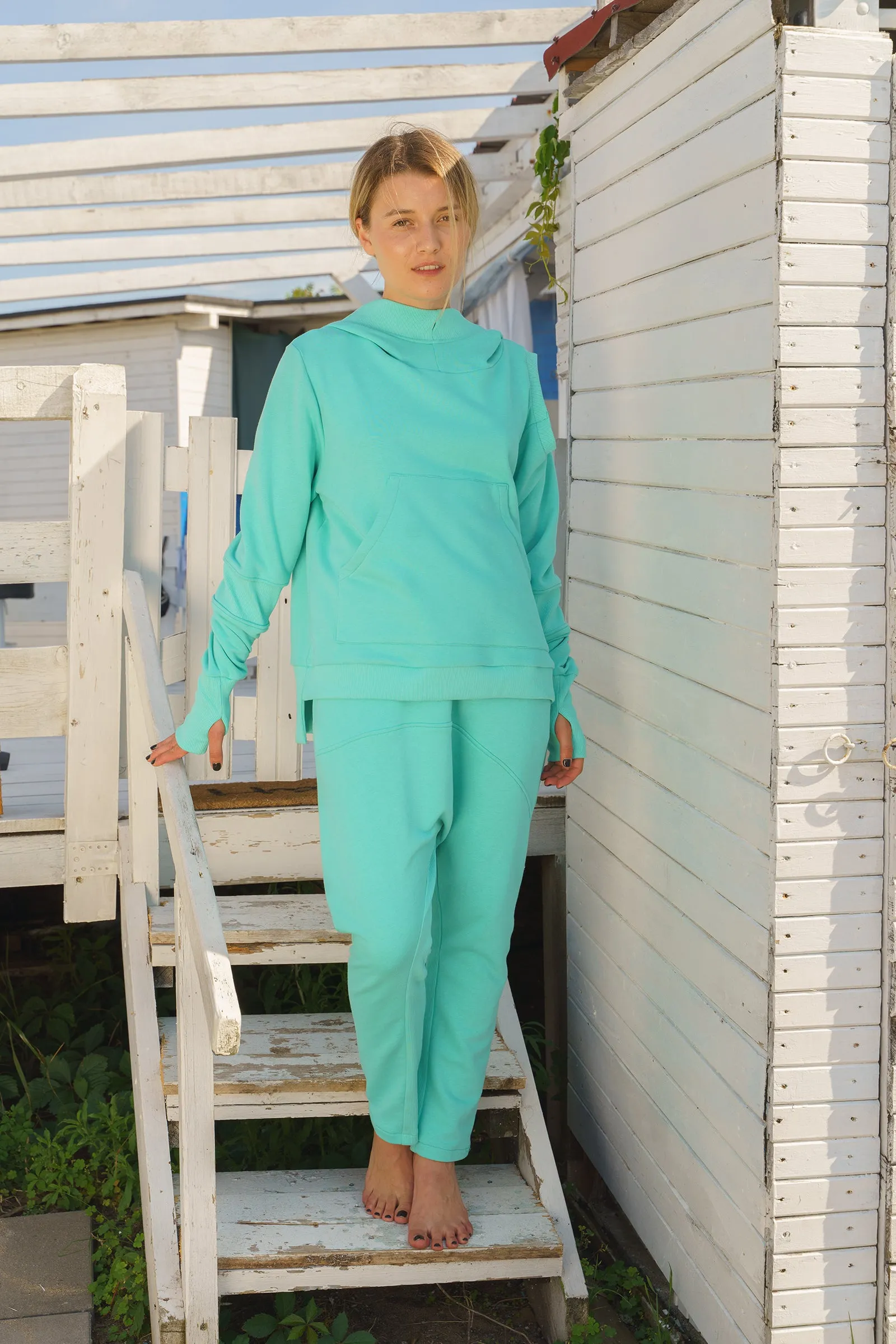 Mint Organic Harem Women's Pants