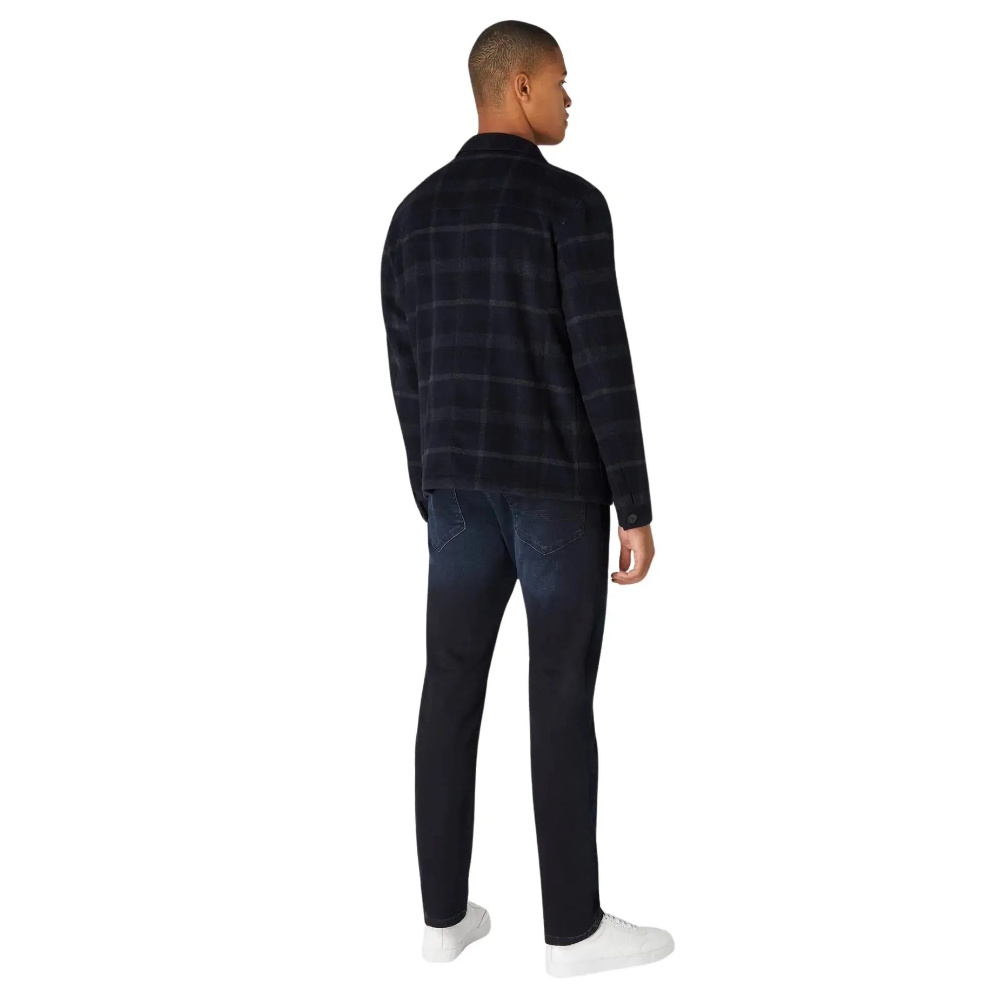 Navy Smith Tailored Coat