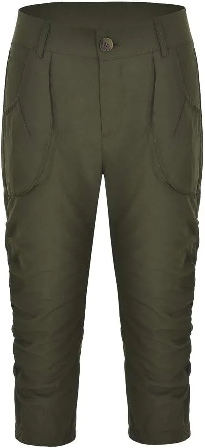 Outdoor Hiking Cargo Pants for Women Baggy Multi Pockets Workout Y2K Pants Stretchy Work Lightweight Travel Trousers