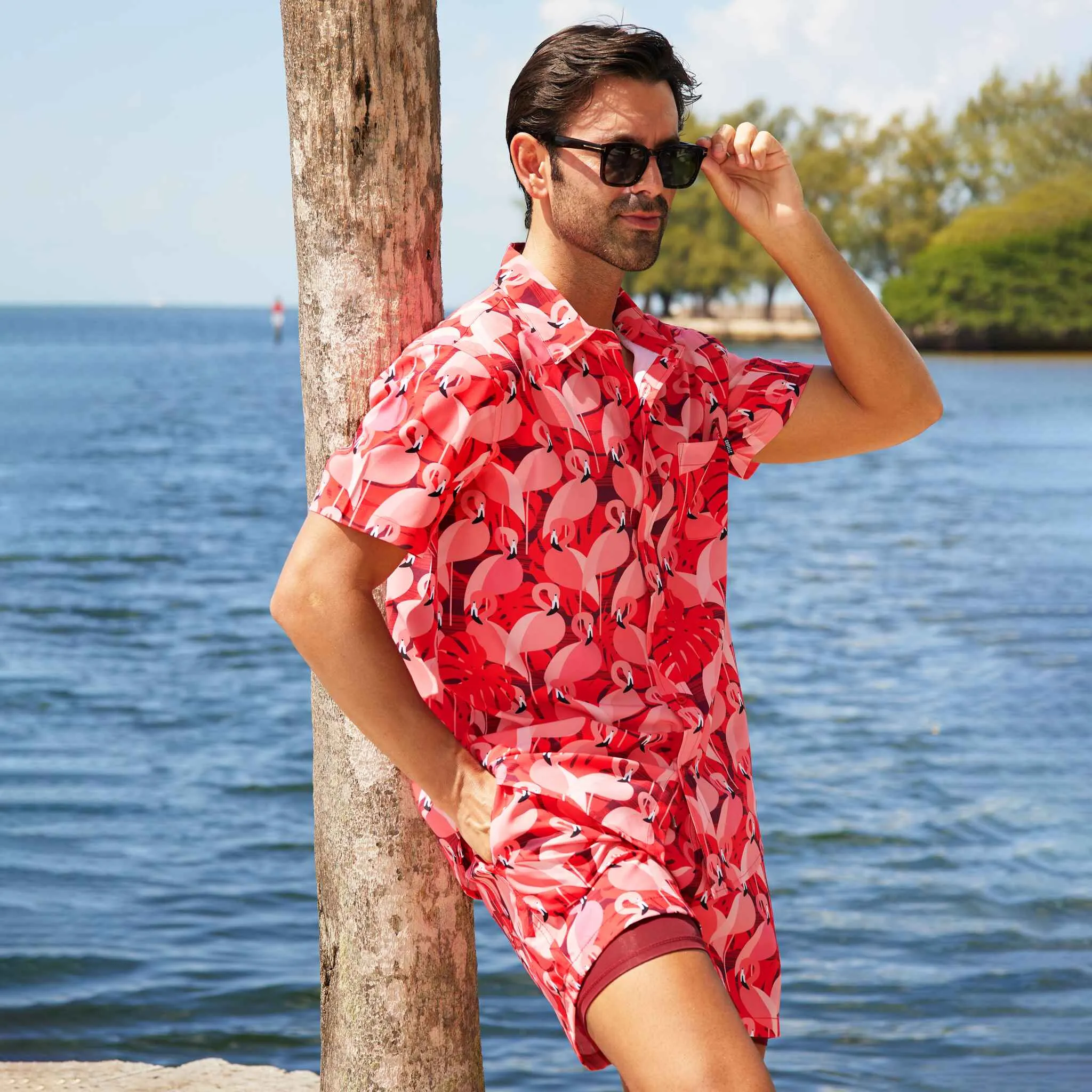 Pink Flamingo - Tailored Shirt