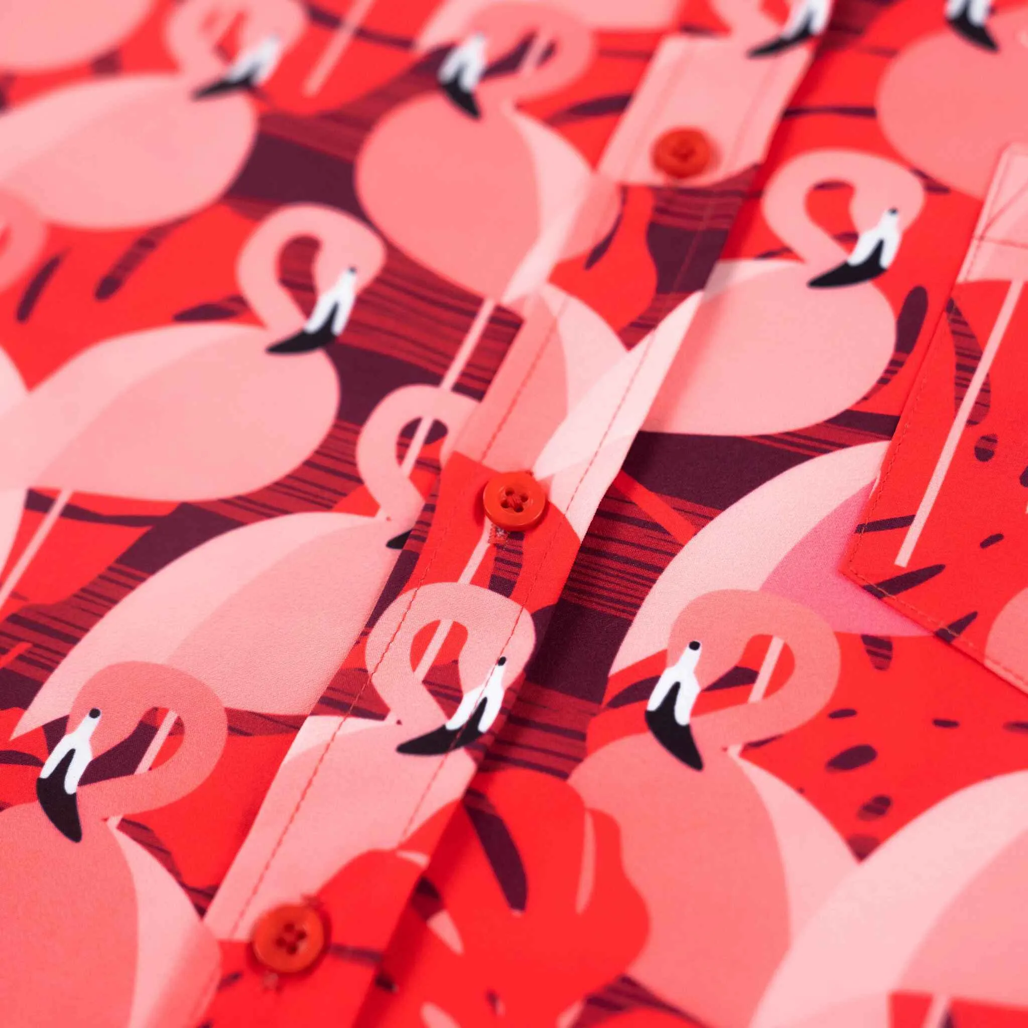 Pink Flamingo - Tailored Shirt