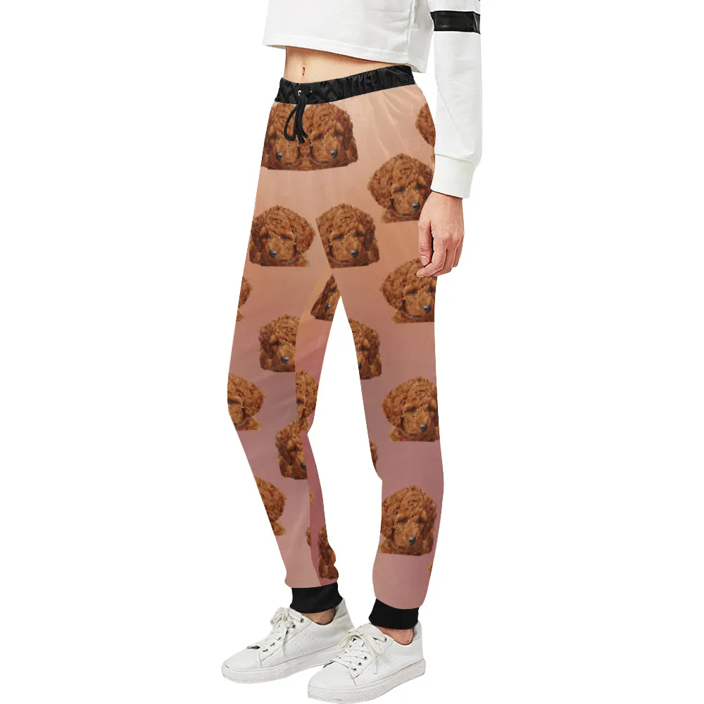 Poodle Sweatpants - Brown