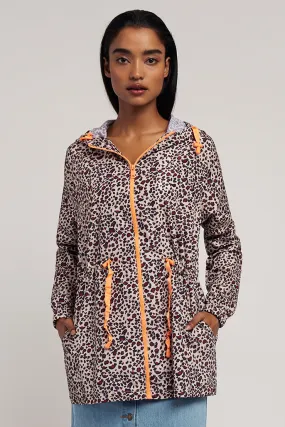 Poppets Leopard Print Rain Jacket