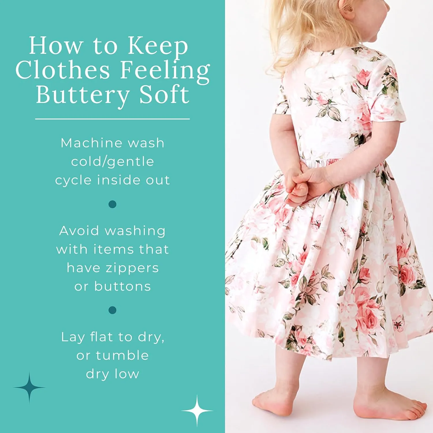 Posh Peanut Little Girls Dresses - Ruffled Toddler Twirl Dress & Summer Clothes for Girls Made with Viscose from Bamboo