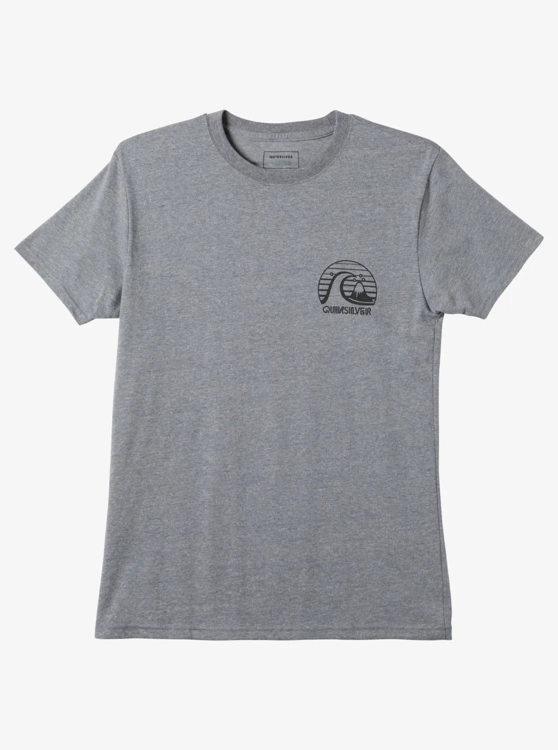 Quiksilver Bold Move Tee-Medium Grey Heather