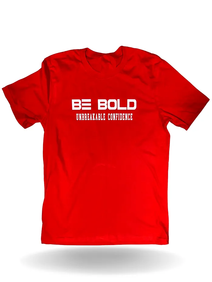 "Be Bold" Tee- Red