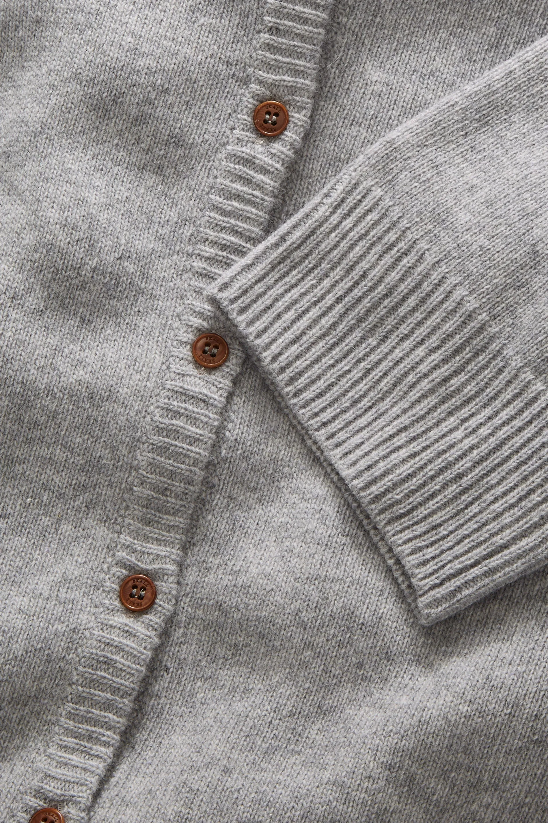 Senna cardigan - Light grey mélange