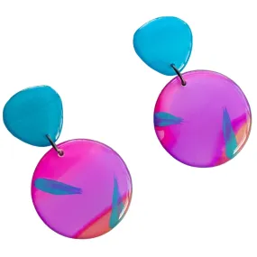 Sunset Surf Statement Earrings