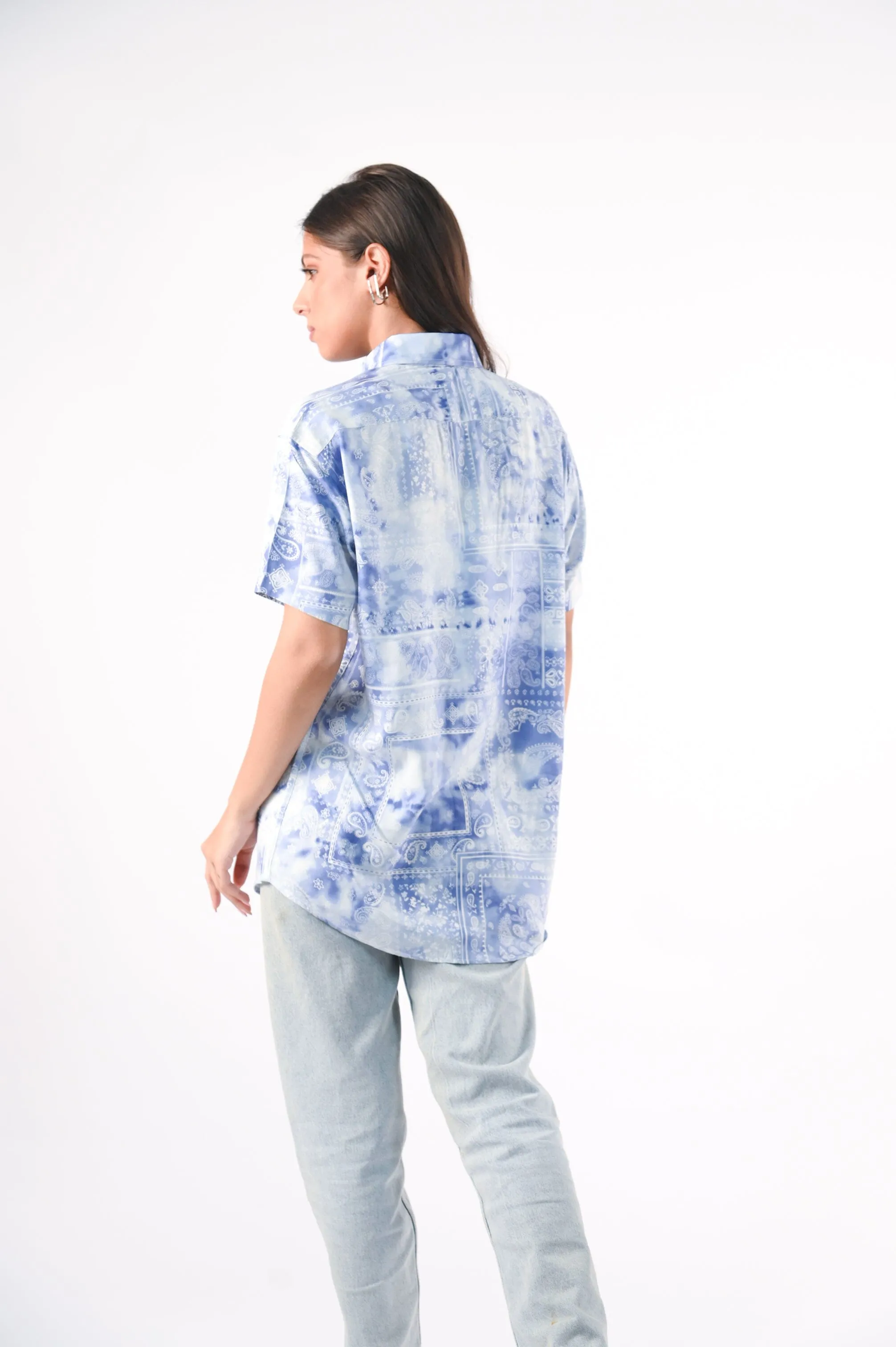 Tailored Paisely Blouse