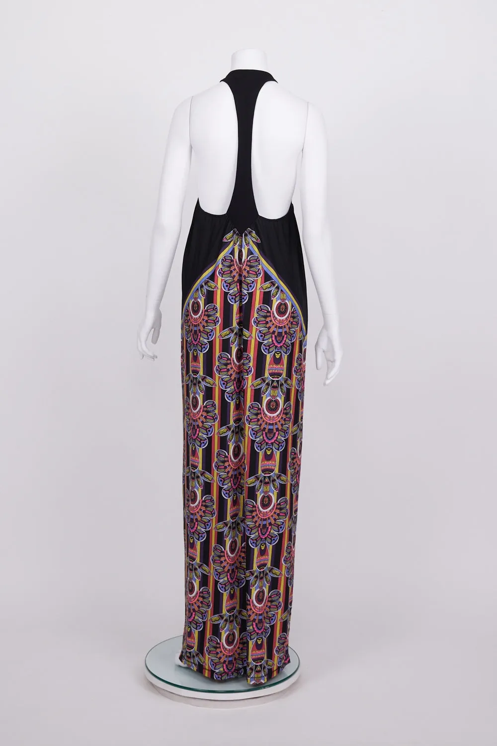 Tigerlily Black Patterned Sleeveless Maxi Dress 12