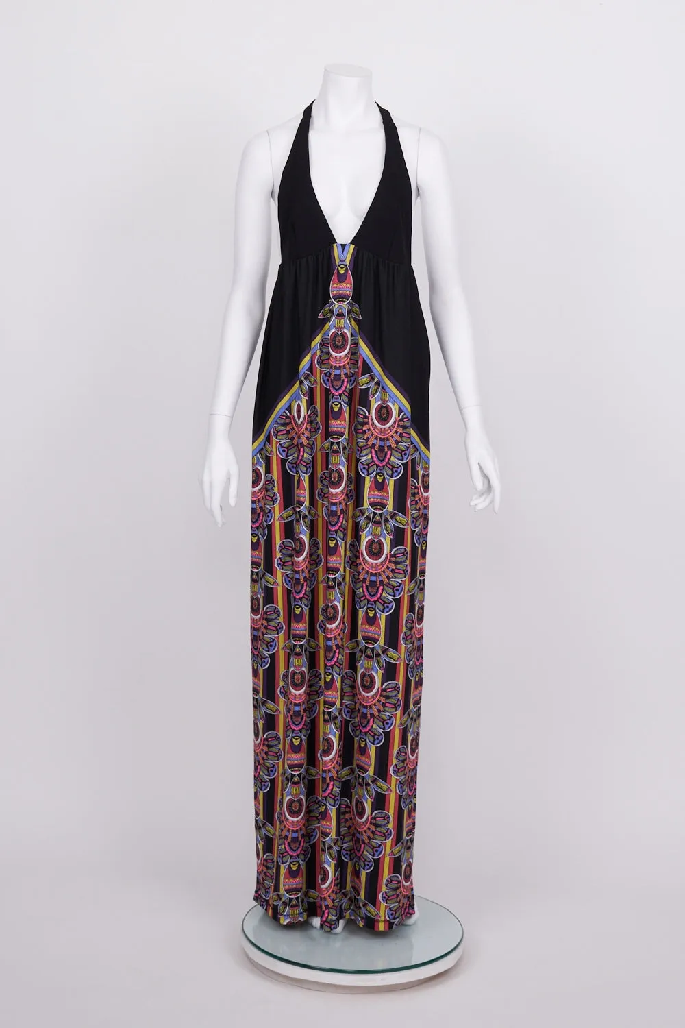 Tigerlily Black Patterned Sleeveless Maxi Dress 12