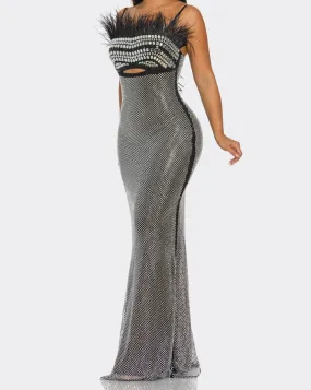 Vax Embellished Maxi Dress