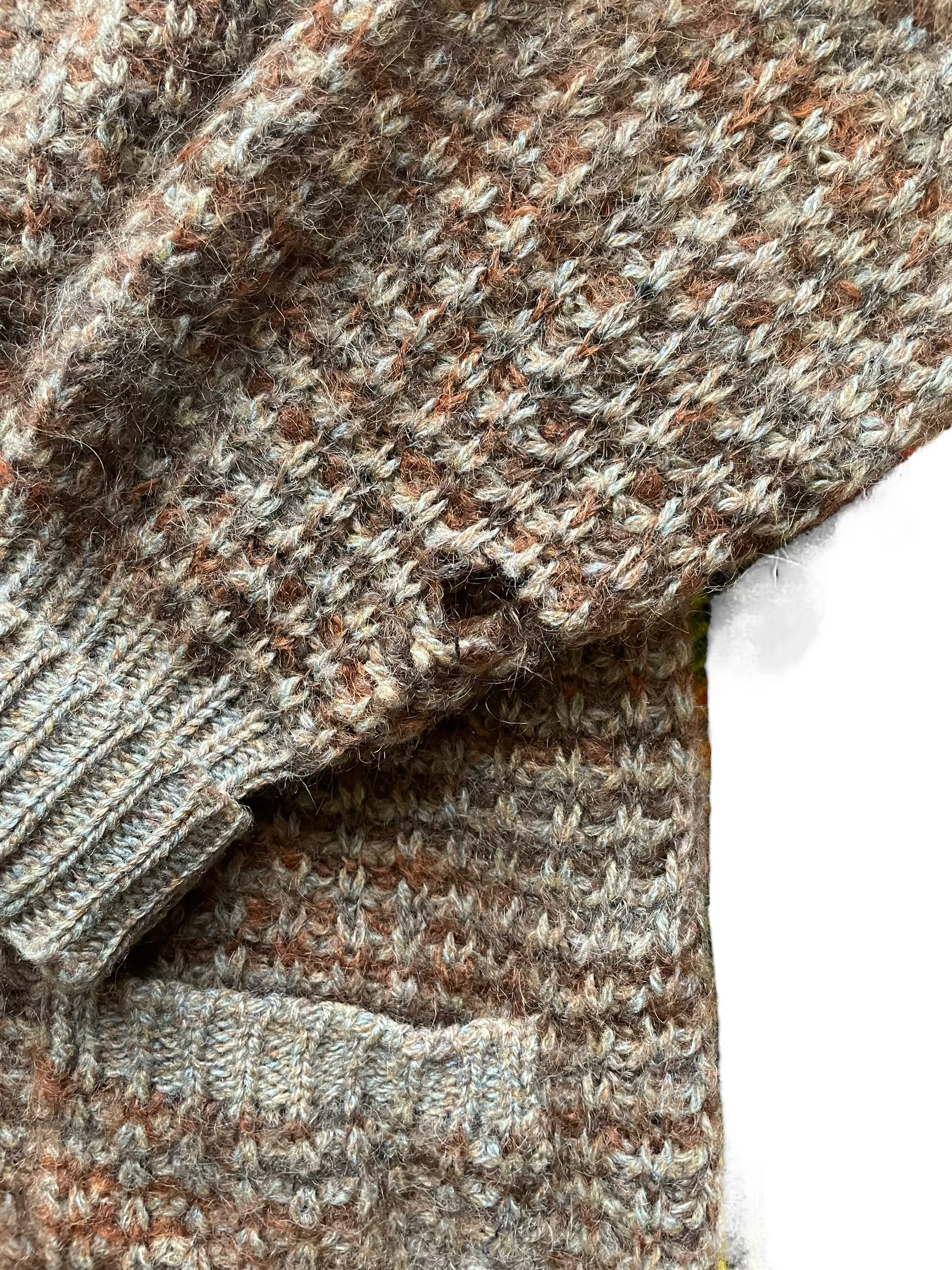 Vintage 1960s Shetland Wool Grandpa Cardigan SZ L-XL |  Barn Owl Vintage | Seattle Vintage Sweaters