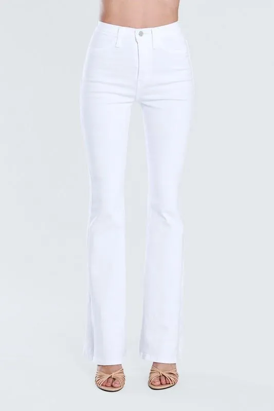 White Classic Flare Jeans