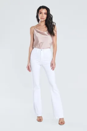 White Classic Flare Jeans