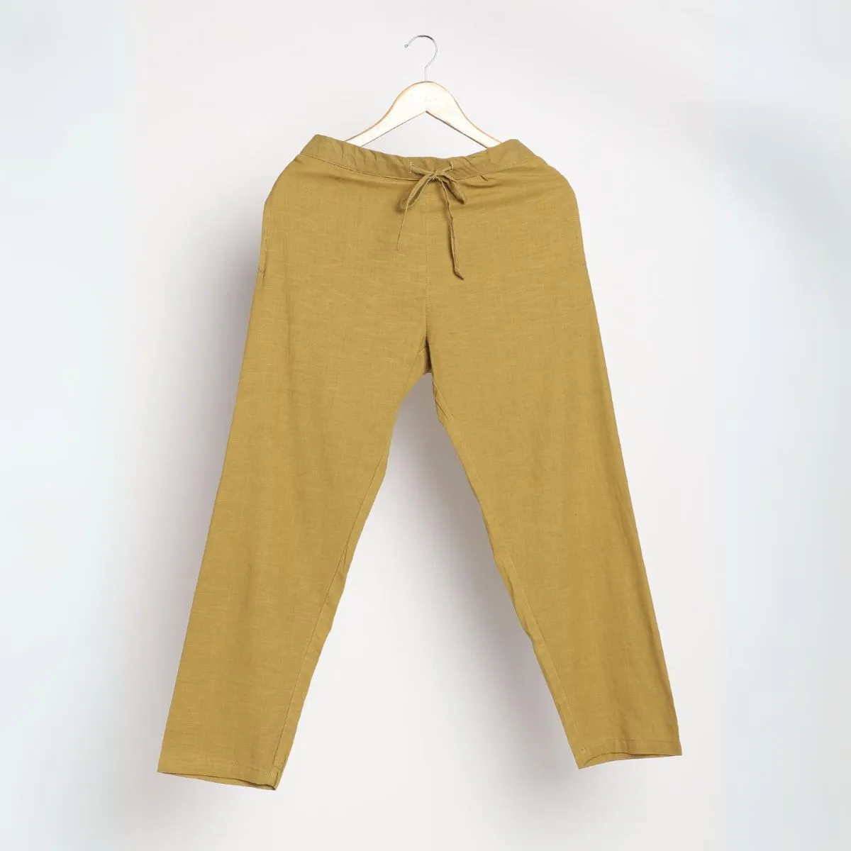 Women's Everyday Pants | Soft Cotton | Relaxed Fit | Camel Brown