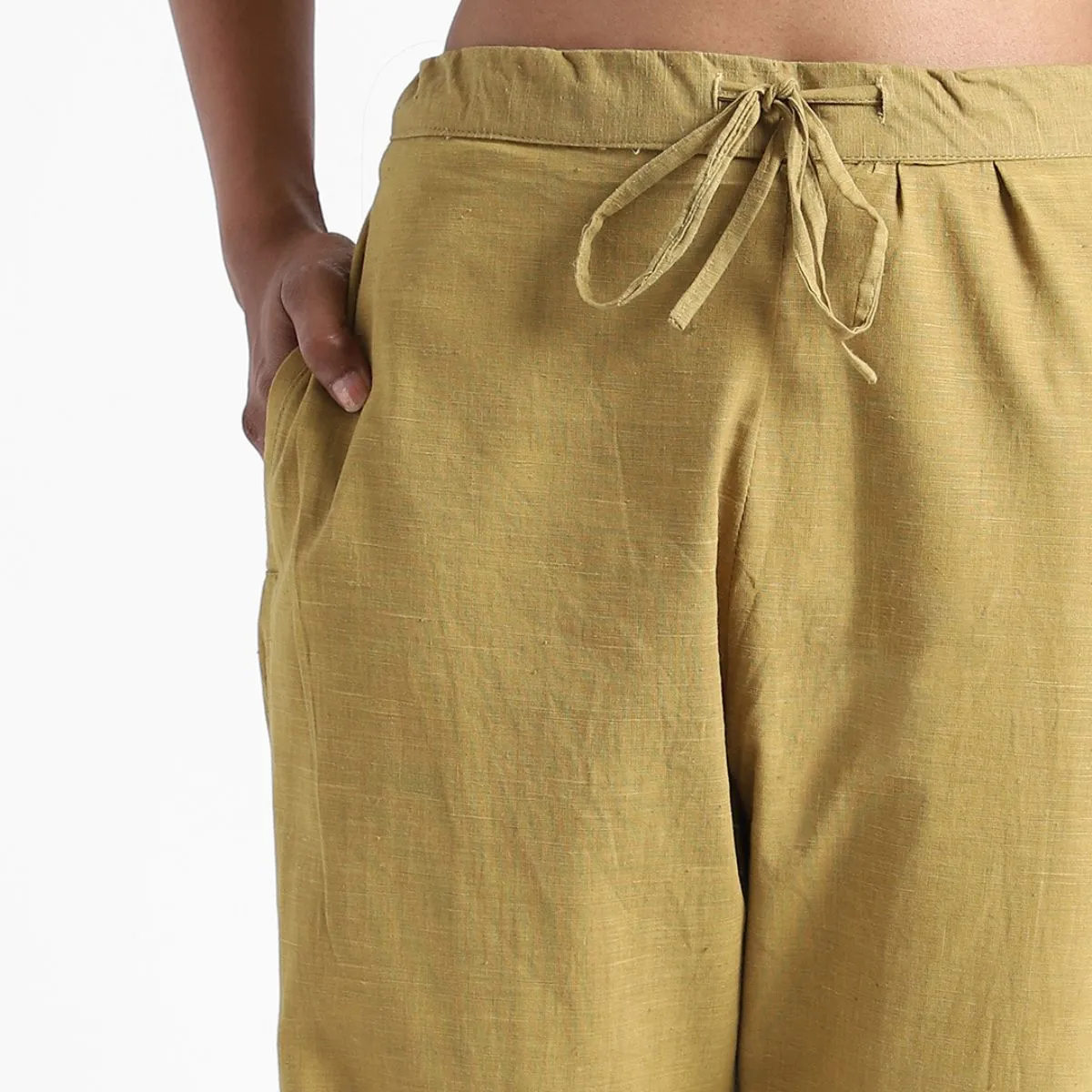 Women's Everyday Pants | Soft Cotton | Relaxed Fit | Camel Brown